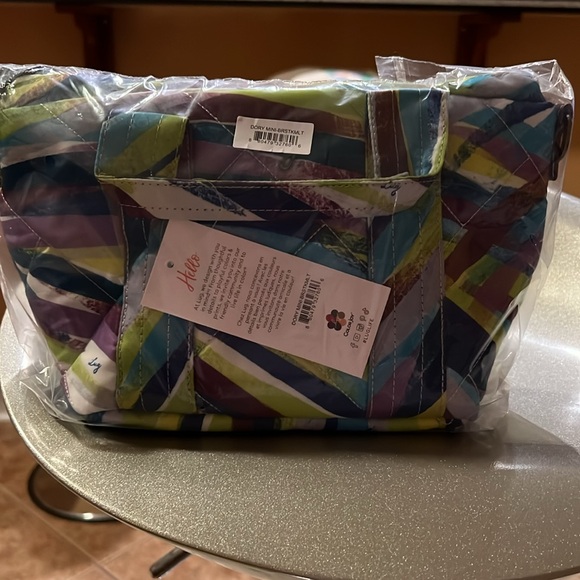 Lug Dory Mini Crossbody Bag in Brushstroke Multi NWT - Picture 5 of 10